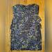 J. Crew Dresses | J. Crew | Strapless Silk Dress With Primrose Print | Color: Blue/Green | Size: 10