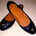 Coach Shoes | Like New Coach Brand Leather Ballet Flats Sz 6.5 | Color: Black | Size: 6.5