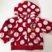 Disney Shirts & Tops | Disney Minnie Mouse Jacket Hoodie | Color: Red/White | Size: 12mb