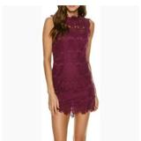 Free People Dresses | Intimately Free People Lace Dress M | Color: Red | Size: M