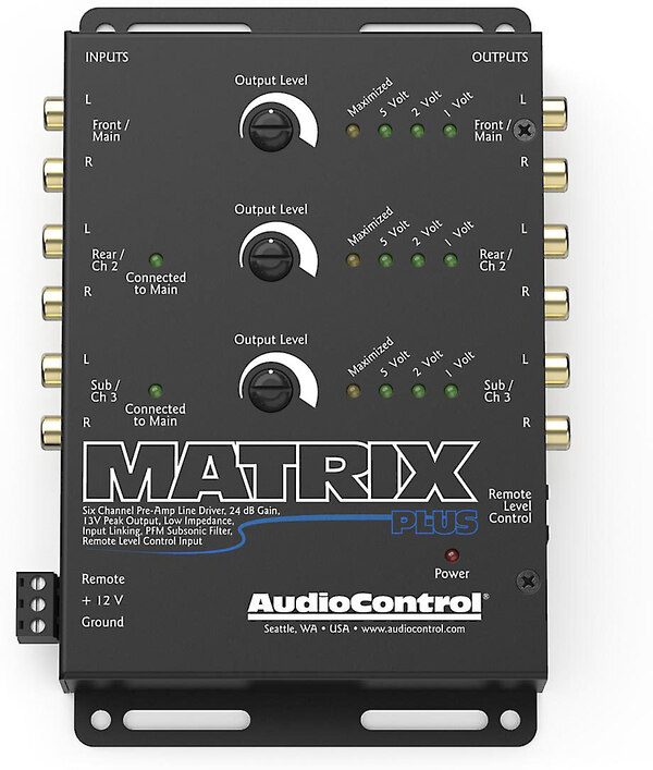 AudioControl Matrix Plus 6-Channel Line Driver