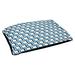 Wrought Studio™ Michaux Football Luxury Outdoor Dog Pillow Metal in Blue/White/Black | 5 H x 40 W x 30 D in | Wayfair