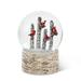 The Holiday Aisle® Cardinals on Trees Water Globe Resin/Glass/Mercury Glass | 5 H x 5 W x 5 D in | Wayfair A2E3B438704E4B78AC306BFCF419708D