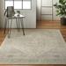 White 48 x 0.5 in Area Rug - Bungalow Rose Timera Oriental Distressed Ivory Area Rug Polypropylene | 48 W x 0.5 D in | Wayfair