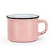 Gracie Oaks Naniouni Enamel Look Cappuccino Cup Ceramic/Earthenware & Stoneware in Pink | 2.5 H in | Wayfair 7A1CF4F3785B44459E7708F2BA73126E
