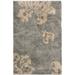 Gray 39 x 1.2 in Area Rug - Winston Porter Chaffin Floral Shag Area Rug Polypropylene | 39 W x 1.2 D in | Wayfair E100781AE655435DA32A45FCEB25E288