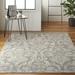 White 94 x 0.5 in Area Rug - Charlton Home® Yurig Abstract Gray/Ivory Area Rug Polypropylene | 94 W x 0.5 D in | Wayfair