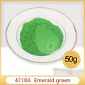 Peinture acrylique pigmentée en poudre 50g Type 4710A vert émeraude pour l'artisanat peinture