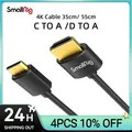 SmallRig-Câble Mini HDMI vers HDMI 4K ultra fin haute vitesse C vers A /D vers A/35cm/ 55cm pour