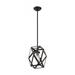 Nuvo Lighting 67390 - 1 Light 120 volt Black Indoor Mini Pendant Light Fixture (ZEMI 1 LIGHT MINI PENDANT)