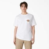 Dickies Men's Chest Logo Pocket T-Shirt - White Size L (WS33P)