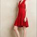 Anthropologie Dresses | Anthropologie Flounce Lace Red Dress San & Soni | Color: Red | Size: 10p