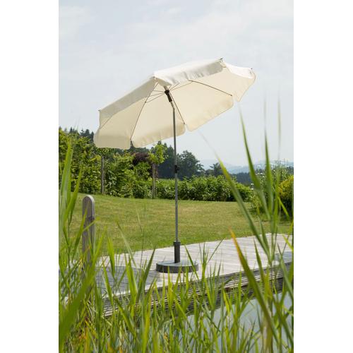 Schneider Schirme Sonnenschirm Locarno, ohne Schirmständer beige Sonnenschirme -segel Gartenmöbel Gartendeko