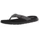 adidas Men's Comfort Flip Flop Slide Sandal, Black/Grey/Grey, 10