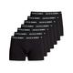 JACK & JONES Men's Jachuey Trunks 7 Pack Boxer Shorts, Black (Black Detail: Blacak-Black-Black-Black-Black-Black), XX-Large (Pack of 7)