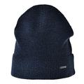 Joop! Men Cap - Beanie, Knitted Cap Fausto, Brim, Rib Structure, One Size Navy