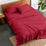 Bare Home kids Ultra-soft Microfiber Sheet Set Polyester in Red | Twin Fitted Sheet + 1 Standard Pillowcase | Wayfair 812228037108