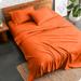 Bare Home kids Microfiber Sheet Set Polyester in Orange | Twin XL Fitted Sheet + 1 Standard Pillowcase | Wayfair 812228037474