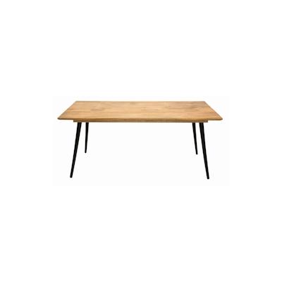 SIT Möbel Tisch Tom Tailor | 4 Metallbeine | Platte Mangoholz | natur | B 180 x T 90 x H 77 cm | 12817-01 | Serie TOM TA