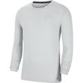 NIKE Herren Laufshirt Run Division Miler GPX Flash LS Langarm, Größe XL in Grau