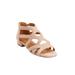 Wide Width Women's The Lana Sandal by Comfortview in New Nude (Size 10 W)