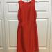 J. Crew Dresses | J. Crew Silk Sleeveless Gorgeous Dress-Like New | Color: Orange | Size: 2