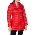 Joules Women's Canterbury Long Padded Coat, Red, 12