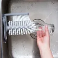 Épurateur de verre 2 en 1 nettoyeur de tasse brosse HI évier accessoires de cuisine clics