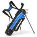 Costway Junior Complete Golf Club Set For Age 8 to 10-Blue