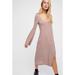 Free People Dresses | 2 For $40 Dresses Free People Beach Midi Dress | Color: Cream/Red | Size: M