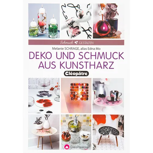 Buch Deko und Schmuck aus Kunstharz