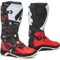 Forma Pilot Motocross Stiefel, schwarz-weiss-rot, Größe 47