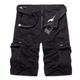 AKARMY Must Way Men's Lightweight Cargo Shorts Utility Work Short K038, Black,Black, 33