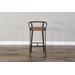 "Metroflex 30""H Barstool, Wood Seat - Sunny Designs 1621RO-30R"