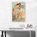 ARTCANVAS Summer 1896 by Alphonse Mucha - Wrapped Canvas Painting Print Canvas, Wood in Red | 26 H x 18 W x 1.5 D in | Wayfair MUCHA27-1L-26x18