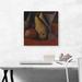 ARTCANVAS Still Life w/ Fruit & Glass 1908 by Pablo Picasso - Wrapped Canvas Painting Print Canvas in Brown/Red | 18 H x 18 W x 0.75 D in | Wayfair