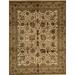 Brown/White 96 x 0.25 in Area Rug - Bokara Rug Co, Inc. Hand-Knotted High-Quality Ivory & Gold Area Rug Silk/Wool | 96 W x 0.25 D in | Wayfair