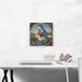 ARTCANVAS The Madonna Conestabile, Madonna w/ Child 1502 by Raphael - Wrapped Canvas Painting Print Canvas, in Blue/Green | Wayfair