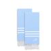 Highland Dunes Polizzi 2 Piece Turkish Cotton Hand Towel Set Turkish Cotton in Blue/White | Wayfair 0A59B9A019CB437EA0332E7E8154E4AB