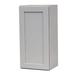 GCC Hallatrow Gray Shaker Wall Cabinet Maple in Gray/Red | 30 H x 18 W x 12 D in | Wayfair W1830SHG