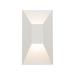 Modern Forms Maglev 2 - Light LED Dimmable Flush Mounted Sconce Metal in White | 10 H x 5.5 W x 3.625 D in | Wayfair WS-W24110-40-WT