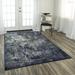 Black 142 x 102 x 0.27 in Area Rug - Bungalow Rose Jonason Abstract Gray/Area Rug Polyester | 142 H x 102 W x 0.27 D in | Wayfair