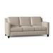 Bradington-Young Yorba 76" Genuine Leather Square Arm Sofa in Brown | 35 H x 76 W x 37 D in | Wayfair 508-95-906700-81-PL