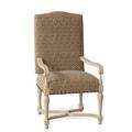 Hekman Ian Arm Chair Wood/Upholstered/Fabric in Brown | 46 H x 25 W x 26 D in | Wayfair 72374023-04364DarkNickel