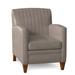 Club Chair - Bradington-Young Barnabus 27.5" Wide Club Chair Genuine Leather/Fabric in Brown | 36 H x 27.5 W x 35 D in | Wayfair