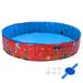 Yescom Plastic Pet Pool Plastic in Red | 11 H x 63 W in | Wayfair 17DSP001-63FS-02