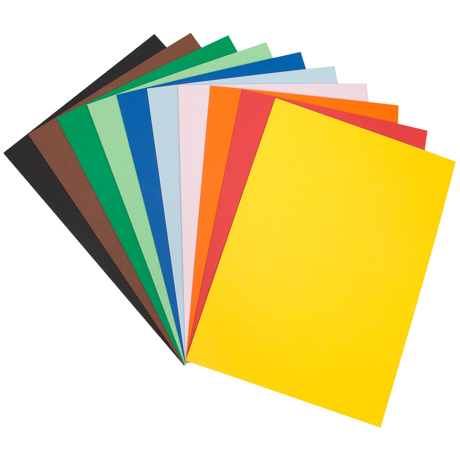Carton teinté, 21 x 29,7 cm, 30 feuilles