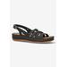 Women's Kehlani Sandals by Easy Street in Black (Size 8 1/2 M)