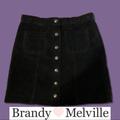 Brandy Melville Skirts | Brandy Melville Skirt | Color: Black/Silver | Size: Xs