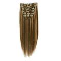Fashiongirl - Fashiongirl Clip-in Extensions #60 Platinblond - 65 cm Haarextensions Braun